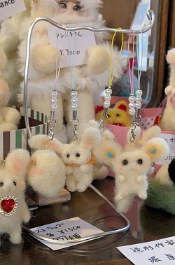 雪の妖精ストラップ/堀しんご